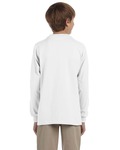 jerzees 29bl youth dri-power ® active 50/50 cotton/poly long sleeve t-shirt Back Thumbnail