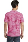 port & company pc54c core cotton camo tee Back Thumbnail