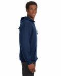 J America JA8830 Adult Sport Lace Hooded Sweatshirt Side Thumbnail
