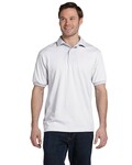 hanes 054 ecosmart ® - 5.2-ounce jersey knit sport shirt Front Thumbnail