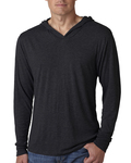 next level n6021 adult triblend long-sleeve hoody Front Thumbnail