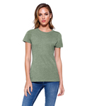StarTee ST1410 Ladies' CVC Crew Neck T-shirt Front Thumbnail