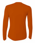 A4 NW3002 Ladies' Long Sleeve Cooling Performance Crew Shirt Back Thumbnail