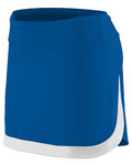 Augusta Sportswear AG2410 Ladies Action Color Block Skort Front Thumbnail