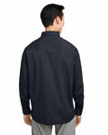 harriton m585l men's advantage il long-sleeve workshirt Back Thumbnail