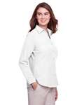 UltraClub UC500W Women's Bradley Performance Woven Shirt Side Thumbnail