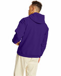 hanes p170 unisex ecosmart® 50/50 pullover hooded sweatshirt Back Thumbnail