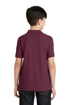 Port Authority Y500 Youth Silk Touch™ Polo Back Thumbnail