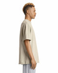 American Apparel 1PQ Unisex Mockneck Pique T-Shirt Side Thumbnail