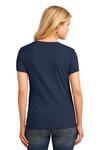 Port & Company LPC54V Ladies Core Cotton V-Neck Tee Back Thumbnail