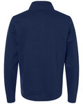 J America 8717JA Unisex Heavyweight Quarter-Zip Sweatshirt Back Thumbnail