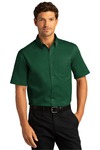 Port Authority W809 Short Sleeve SuperPro ™ React ™ Twill Shirt Front Thumbnail