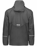 holloway 229582 packable full zip jacket Back Thumbnail