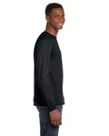 Anvil 949 100% Combed Ring Spun Cotton Long Sleeve T-Shirt Side Thumbnail