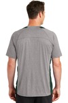 sport-tek st361 heather colorblock contender ™ tee Back Thumbnail