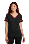 sport-tek lst6041 ladies halftime notch neck tee Front Thumbnail