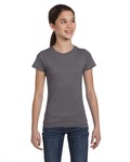LAT 2616 Girls' Fine Jersey T-Shirt Front Thumbnail