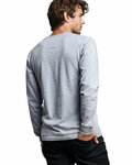 Russell Athletic 600LRUS Cotton Classic Long Sleeve Tee Back Thumbnail