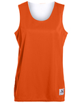 Augusta Sportswear 147 Ladies Reversible Wicking Tank Front Thumbnail