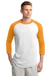 Sport-Tek T200 Colorblock Raglan Jersey Front Thumbnail