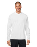 HUK H12L010 Men's LoPro Pursuit Long Sleeve Hooded T-Shirt Front Thumbnail