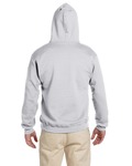jerzees 4997 super sweats ® nublend ® - pullover hooded sweatshirt Back Thumbnail