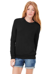 Bella + Canvas 3901 Unisex Sponge Fleece Crewneck Sweatshirt Front Thumbnail