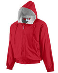 Augusta Sportswear 3280 Hooded Taffeta Jacket/Fleece Lined Front Thumbnail