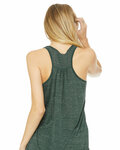 bella + canvas b8800 ladies' flowy racerback tank Back Thumbnail