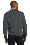 port authority sw285 v-neck sweater Back Thumbnail