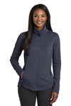 port authority l904 ladies collective smooth fleece jacket Front Thumbnail