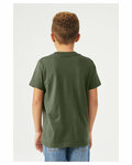 Bella + Canvas 3001Y Youth Jersey T-Shirt Back Thumbnail