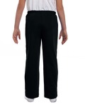 Gildan G184B Youth Heavy Blend ™ Open Bottom Sweatpant Back Thumbnail