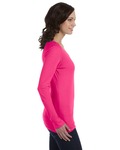 anvil 399 ladies' featherweight long-sleeve scoop t-shirt Side Thumbnail