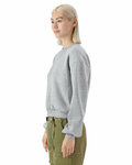 american apparel rf494 ladies' reflex fleece crewneck sweatshirt Side Thumbnail