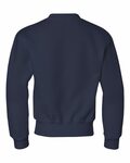 Jerzees 562B Youth NuBlend® Crewneck Sweatshirt Back Thumbnail