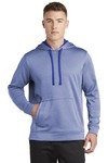 sport-tek st264 posicharge ® sport-wick ® heather fleece hooded pullover Front Thumbnail