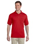 gildan g890 dryblend ® 6-ounce jersey knit sport shirt with pocket Back Thumbnail