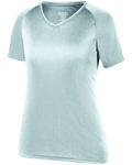 Augusta Sportswear 2792 Ladies Attain Wicking Raglan Sleeve Tee Front Thumbnail