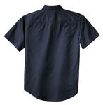 Port Authority S500T Short Sleeve Twill Shirt Back Thumbnail