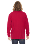 American Apparel 2007 Fine Jersey Long Sleeve Tee Back Thumbnail