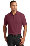 port authority k100 core classic pique polo Front Thumbnail