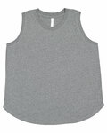 lat 3892 ladies' curvy relaxed tank Front Thumbnail