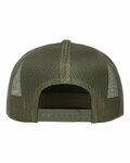 Yupoong 6006W Adult Classic Trucker with White Front Panel Cap Back Thumbnail
