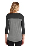 district dt2700 women's rally 3/4-sleeve tee Back Thumbnail