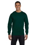 Gildan G840 Adult 50/50 Long-Sleeve T-Shirt Back Thumbnail