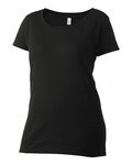 Tultex 0243TC Ladies' Scoop Blend Tee Front Thumbnail