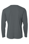 a4 n3165 men's cooling performance long sleeve t-shirt Back Thumbnail