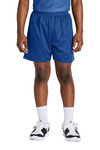 sport-tek yst5100 youth posicharge ® mesh 5' short Front Thumbnail