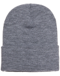 Yupoong 1501 Adult Cuffed Knit Beanie Front Thumbnail